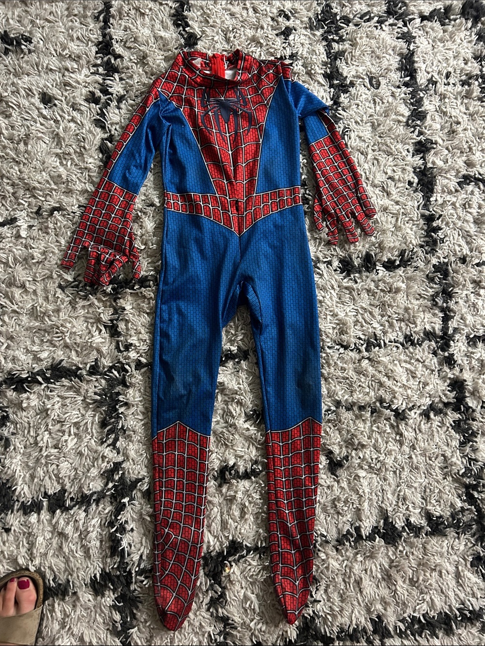 Marvel Boys Blue and Red Spider Hero Costume